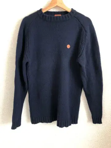 코어 파이터 corefighter 울 스웨터 L 사이즈 네이비