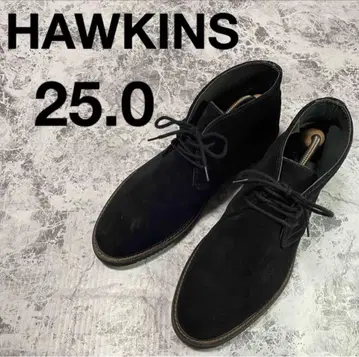 새상품급 HAWKINS 호킨스 스웨이드 처카 부츠 블랙