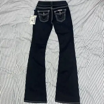 트루릴리젼 부츠컷 데님 화이트 스티치 26 USA제