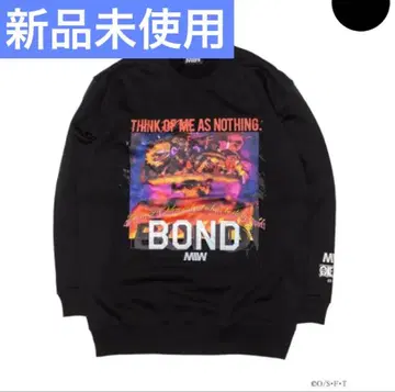 크루넥 맨투맨 Bond 블랙 MIW 완판템 미사용 새상품