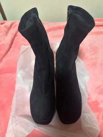 R&E <커버 탈부착 가능!> 통굽 청키힐 커버 부츠