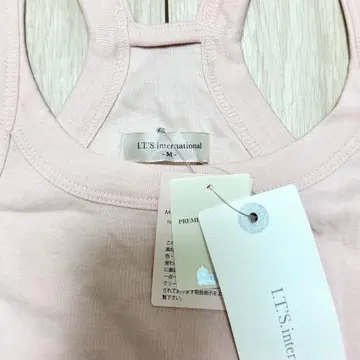 [새상품] I.T.S. international M 사이즈 핑크 탱크탑