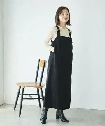 UNLIENS / AKIKO TANAKA 오버롤 스커트 별주