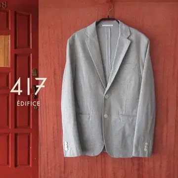 새상품급 417 EDIFICE/에디피스 테일러드 자켓 그레이 S
