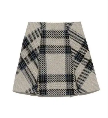 snidel 로빈 체크 스커트 IVO 0
