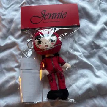 black pink Jennie Figure Plush Keychain