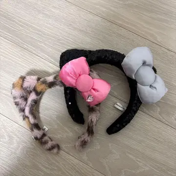 USJ 키티 머리띠 2개 세트