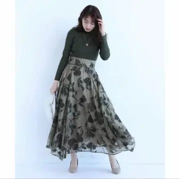 [ 새상품급 ] 마이 스트라다*릴리 플로키 도킹 원피스