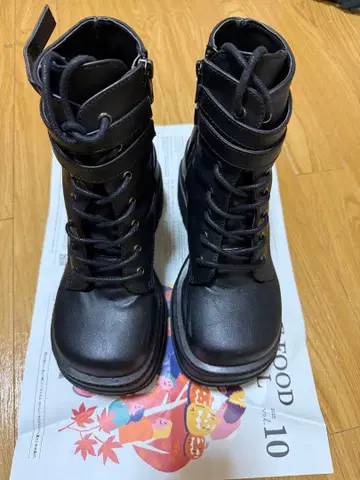 DEMONIA 통굽 부츠 US7(25.0cm 상당)