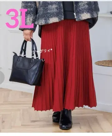 시마무라 히나 스타일 스커트 플러스 사이즈 3L