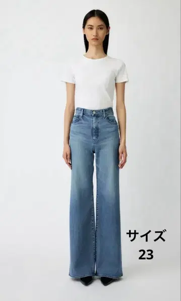 MOUSSY ADVANCED LONG LEG 플레어 BLU 23