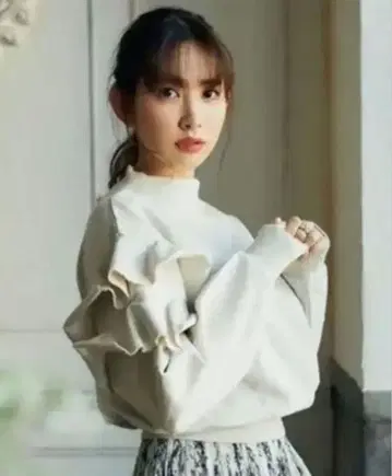 herlipto RuffledCotton JerseySweatshirt