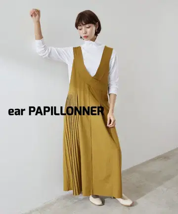 ear PAPILLONNER 플리츠 점프 스커트 SUM1 STYLE