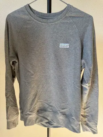 Patagonia 그레이 맨투맨