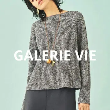 코튼 캐시미어 울 보트넥 풀오버 GALERIE VIE