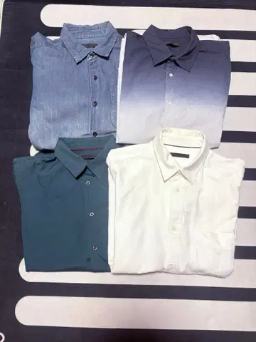 [ HARE ] 남성용 셔츠 4종 긴팔