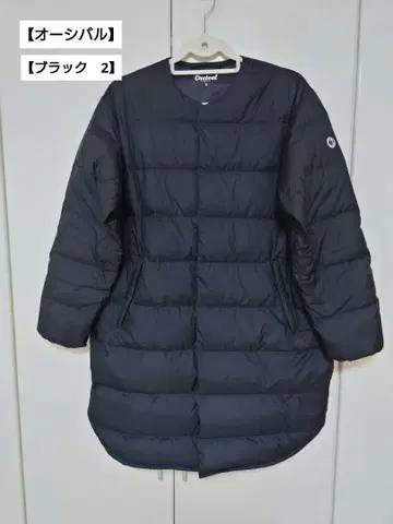 오르시발 블랙 다운 자켓 사이즈 2