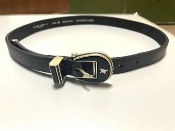 GOLDEN GOOSE 블랙 벨트 사이즈 75