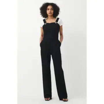 moussy 허리 핏 데님 점프 수트 사이즈 1