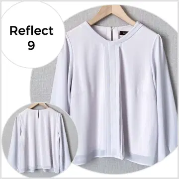 [ 새상품급 ] Reflect 저리 안감 부착 블라우스