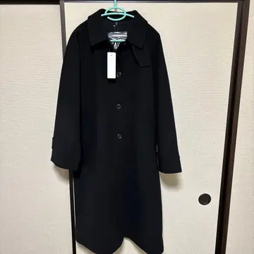 GU 블랙 롱 코트 L 사이즈