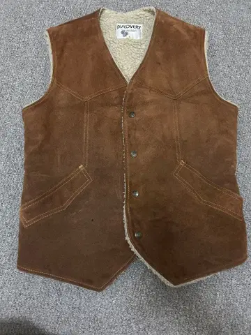 60s 70s DISCOVERY 브라운 스웨이드 보아 베스트