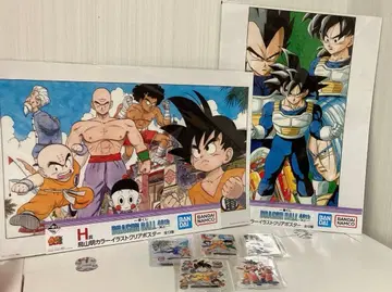 드래곤볼 제일복권 아크릴 5점 포스터 2점 미개봉 새상품