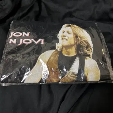 [ 미사용 ] BON JOVI 빈티지 락 T셔츠 구제 의류 90년대