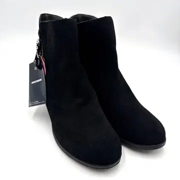 택 포함 스케쳐스 사이드 고어 사이드 지퍼 앵클부츠 25.5