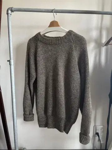 Lakeland 니트 스웨터 엘보우 패치