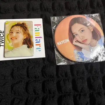 TWICE Fanfare NAYEON 캔뱃지, 핀 배지 세트