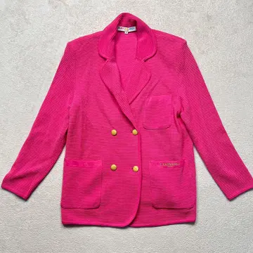 LEONARD 레오나르 더블 골드 버튼 자수 테일러드 자켓 F