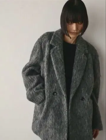 스타일믹서 stylemixer 샤기 테일러드 자켓 M 사이즈