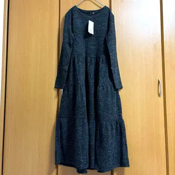 기간 한정 판매 SUGAR SPOON 티어드 롱 원피스 포켓 부착