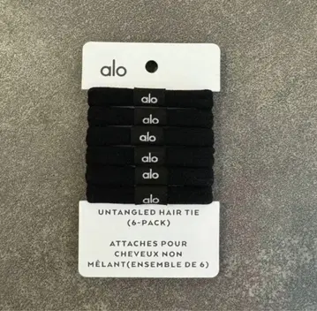 [새상품] 애로우 요가 alo yoga 머리끈 하와이 LA 6개 세트