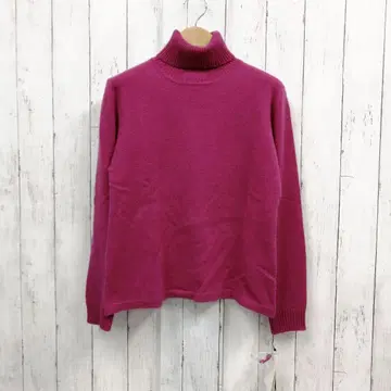 미사용 Clear Stream 캐시미어 100% 터틀넥 스웨터