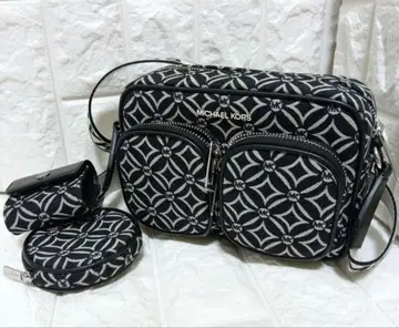 MICHAEL KORS 기하학 패턴 숄더백