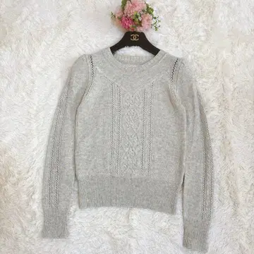 레어 ISABEL MARANT ETOILE 케이블 니트 퍼프 슬리브