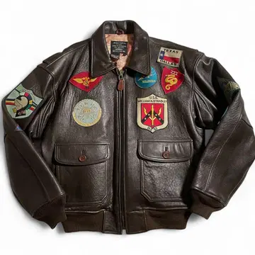 AVIREX G-1 Topgun 가죽 자켓 램 가죽 초기 모델