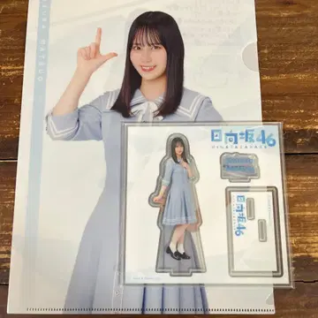 히나타자카46 마츠오 사쿠라 아크릴 스탠드 클리어 파일