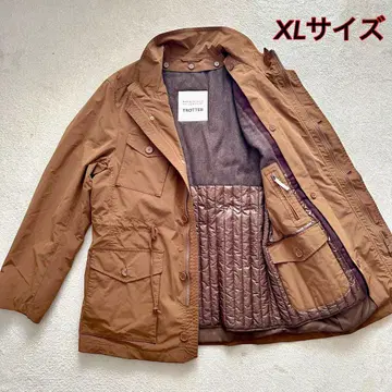 매킨토시 철학 트로터 자켓 라이너 포함 브라운 XL