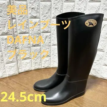 Dafna 블랙 장화 레인부츠