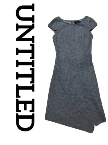 컨디션 최상 UNTITLED 언타이틀 원피스 민소매 슬리브리스