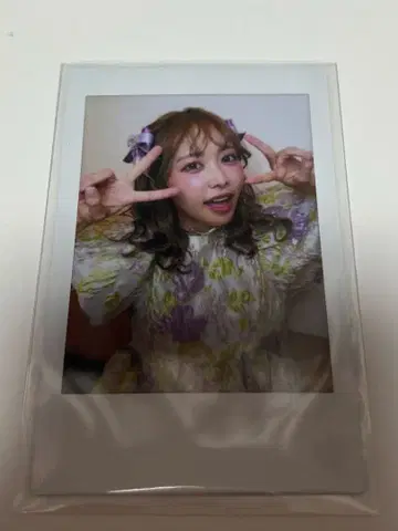 FRUITS ZIPPER 나카가와 루카 폴라로이드