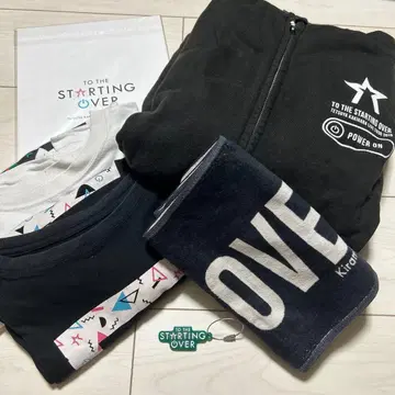 카키하라 테츠야 'TO THE STARTING OVER' 굿즈 세트 판매