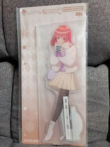 5등분의 신부 제일복권 G상 나카노 니노 빅 아크릴 스탠드