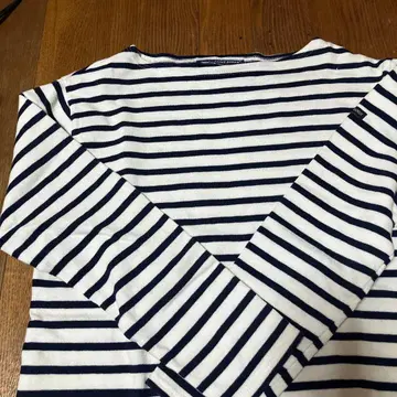 SAINT JAMES 보더 긴팔 T셔츠