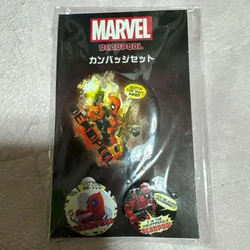 마블 데드풀 캔뱃지 세트 캔뱃지 3개