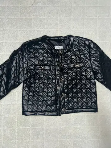 Darich 퀼팅 가죽 자켓