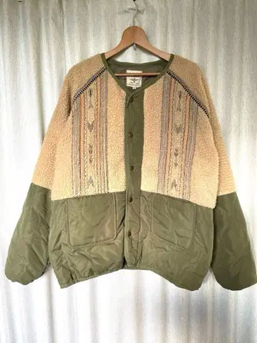 [ 티티카카 ] 보아 퀼트 콤비 치마요 자수 코트